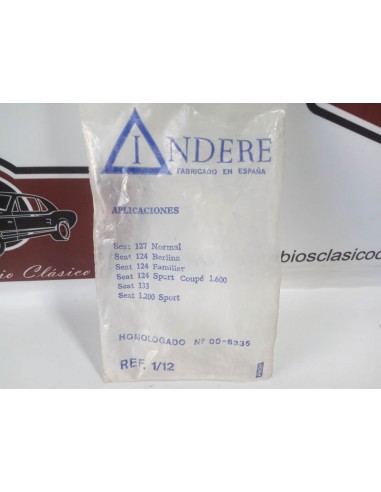 Piloto intermitencia aleta Seat 124,124 Sport,127,133 y 1200 Sport