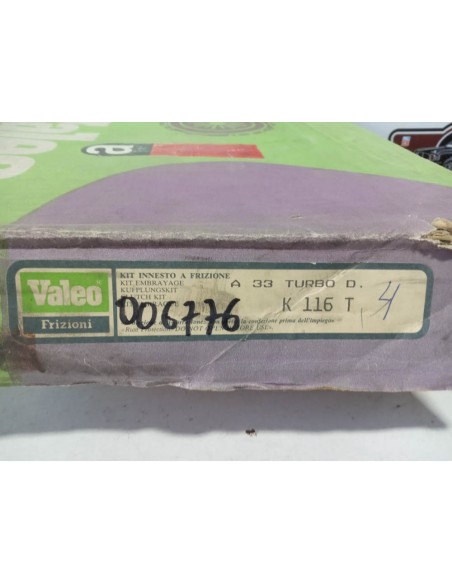 Kit de embrague Alfa Romeo 33 motor 1.8 Turbo Diesel