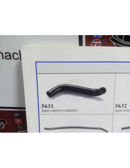 Manguito superior de radiador Seat 127