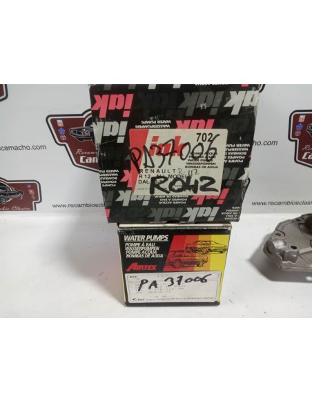 Bomba de agua Renault 12 S , TS y Renault 15