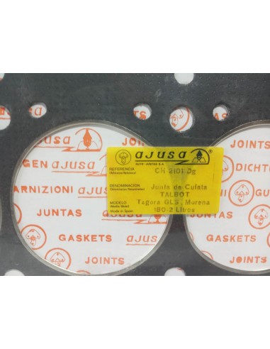 Junta de culata Talbot Tagora , Murena y Chrysler 180  (2 litros)