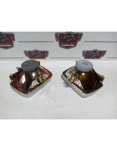 PAREJA FARO DELANTERO HALOGENO H4 FORD FIESTA MK1