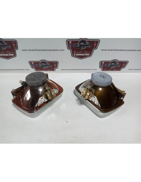 PAREJA FARO DELANTERO HALOGENO H4 FORD FIESTA MK1