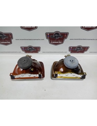 PAREJA FARO DELANTERO HALOGENO H4 FORD FIESTA MK1