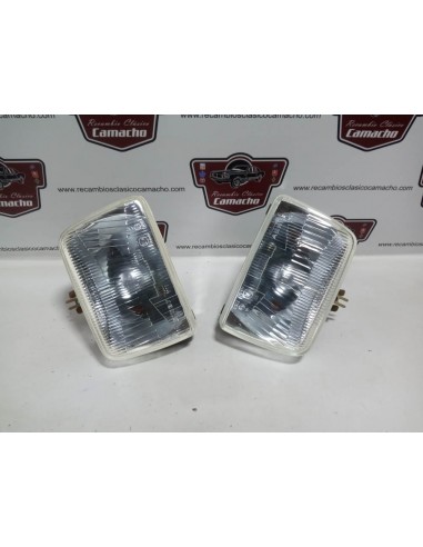 PAREJA FARO DELANTERO HALOGENO H4 FORD FIESTA MK1