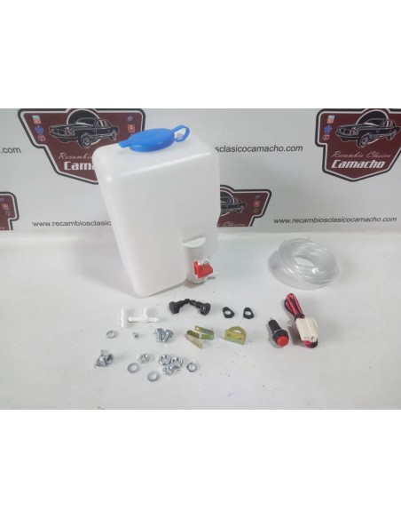 Kit botella limpiaparabrisas con motor ( universal 12 voltios )