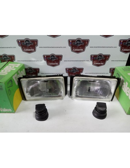 Pareja faro delantero Seat 131 supermirafiori (halógenos H4)