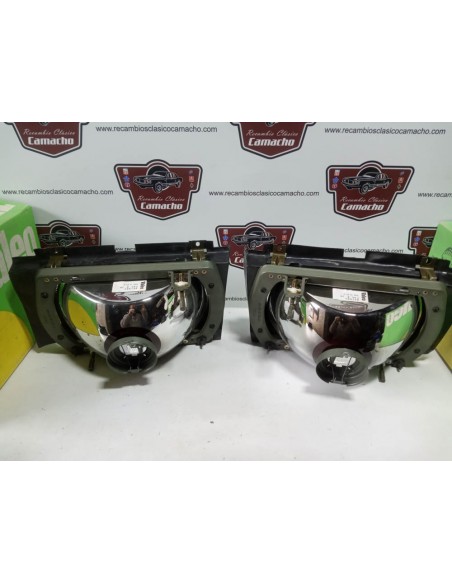 Pareja faro delantero Seat 131 supermirafiori (halógenos H4)