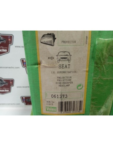 Pareja faro delantero Seat 131 supermirafiori (halógenos H4)