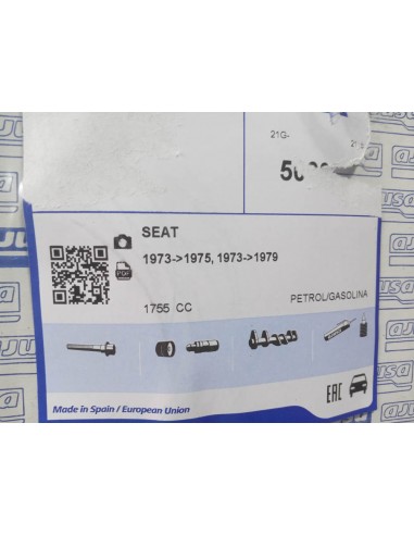 Juego juntas completo Seat 124 Sport y 132 motor 1.800 cc