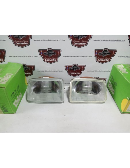 Pareja faro delantero Renault 5 y 7 ( Valeo foco europeo )