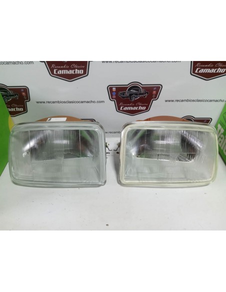 Pareja faro delantero Renault 5 y 7 ( Valeo foco europeo )