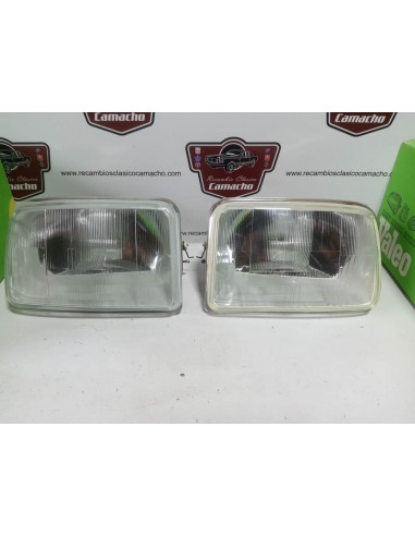 Pareja faro delantero Renault 5 y 7 ( Valeo foco europeo )