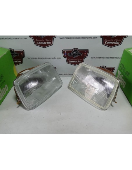 Pareja faro delantero Renault 5 y 7 ( Valeo foco europeo )