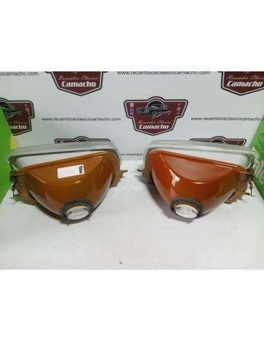 Pareja faro delantero Renault 5 y 7 ( Valeo foco europeo )