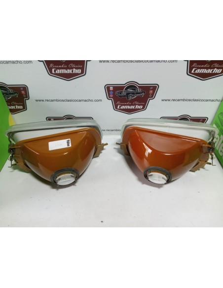 Pareja faro delantero Renault 5 y 7 ( Valeo foco europeo )