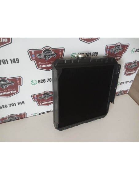 Radiador agua Land Rover Santana 88 y 109 (cobre)