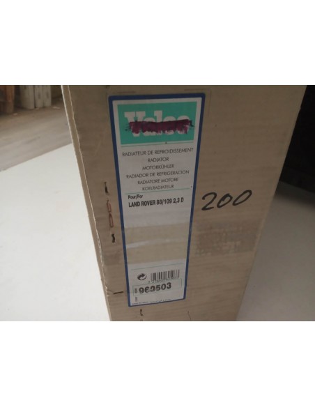 Radiador agua Land Rover Santana 88 y 109 (cobre)