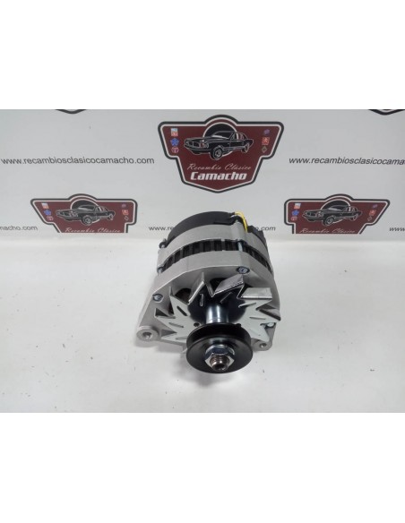 Alternador cuello largo Renault 4 , 5 , 6 , 7 de 50A (con regulador incorporado)