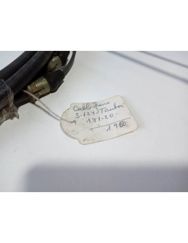 CABLE FRENO DE MANO SEAT 124 CON TAMBOR DE FRENO