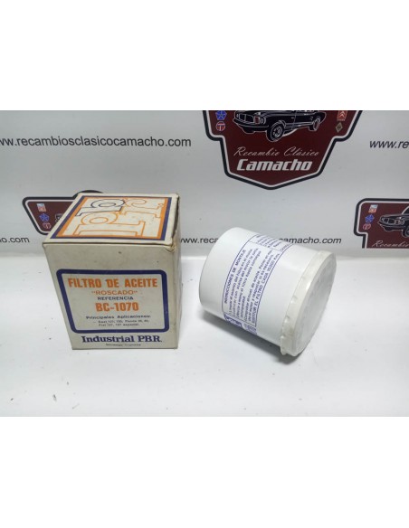 FILTRO DE ACEITE SEAT 127 ,133 y PANDA