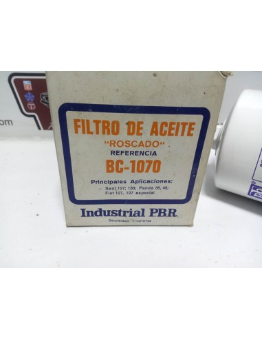 FILTRO DE ACEITE SEAT 127 ,133 y PANDA