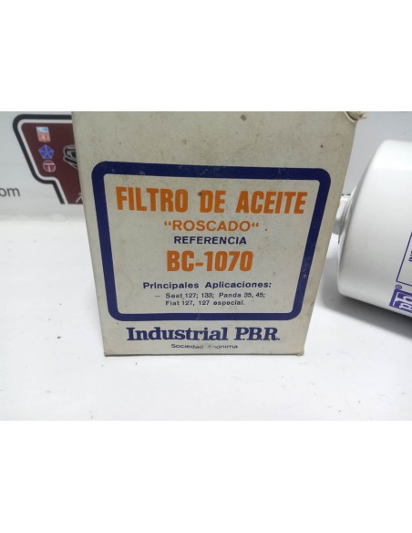 FILTRO DE ACEITE SEAT 127 ,133 y PANDA