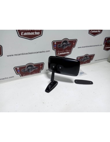 Espejo retrovisor Seat 124 , 1430 , 127 , 128 etc (negro metálico)