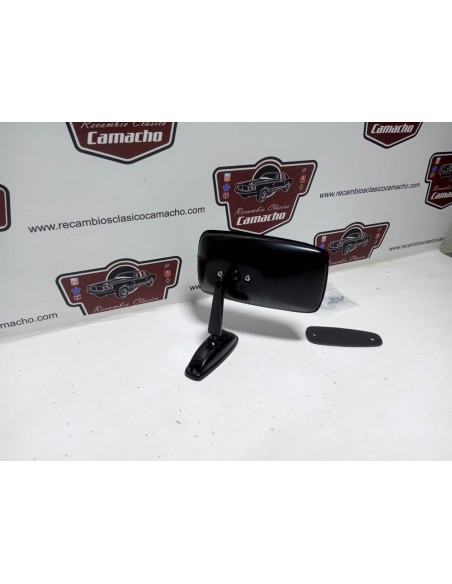 Espejo retrovisor Seat 124 , 1430 , 127 , 128 etc (negro metálico)