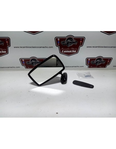 Espejo retrovisor Seat 124 , 1430 , 127 , 128 etc (negro metálico)