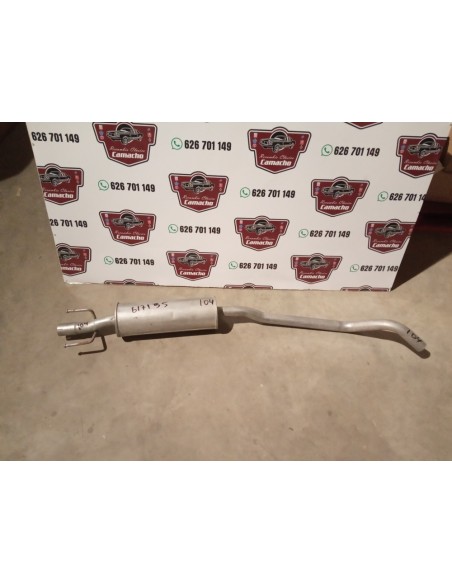 SILENCIOSO INTERMEDIO ESCAPE OPEL CORSA B