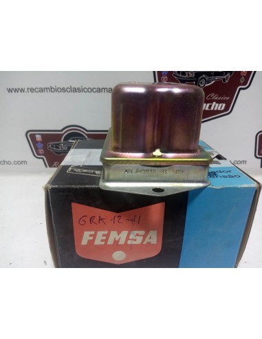 Regulador de alternador Femsa GRK 12-11 Seat 127 y 850 D,Coupé,Sport ,Especial