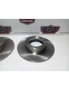 Pareja disco de freno trasero Seat 1500 2