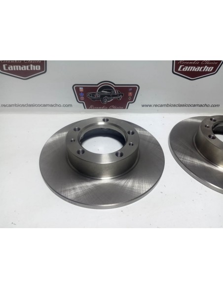 Pareja disco de freno trasero Seat 1500