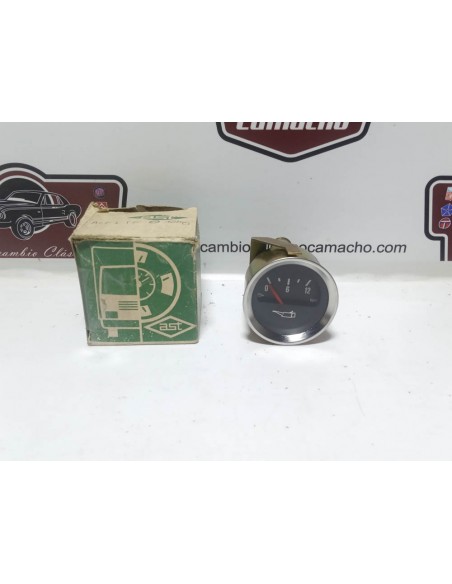 Reloj manómetro presión de aceite 12 kilos AST