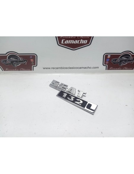 Anagrama Seat 132 L (metálico)