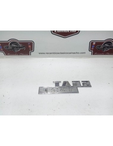 Anagrama Seat 132 L (metálico)