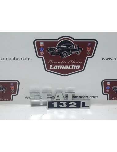 Anagrama Seat 132 L (metálico)