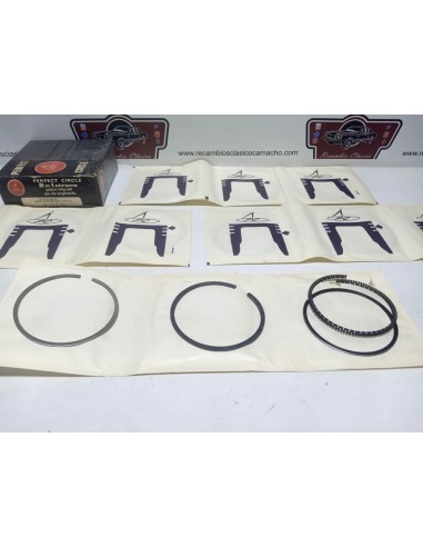 Juego de segmentos STD 84 mm Seat 124, 131 y 132 motor 1.8 y 2.0