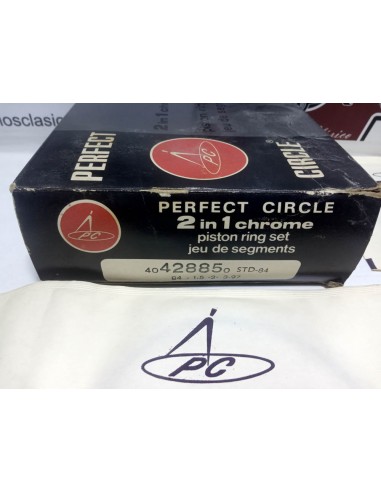 Juego de segmentos STD 84 mm Seat 124, 131 y 132 motor 1.8 y 2.0