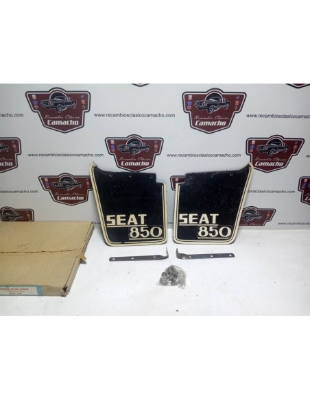 Pareja faldilla trasera Seat 850 con soportes (modelo 2)