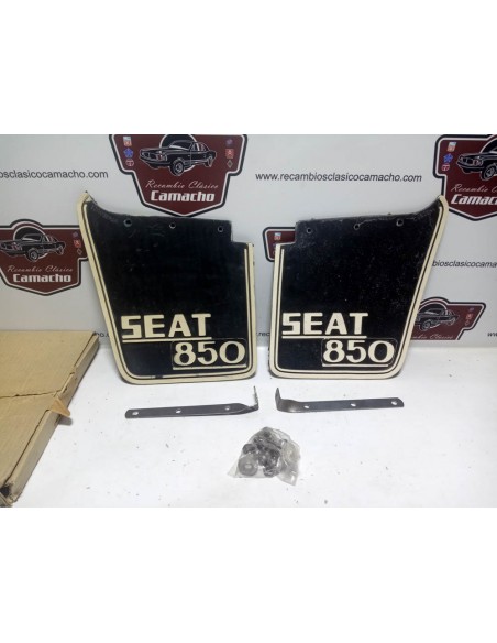 Pareja faldilla trasera Seat 850 con soportes (modelo 2)