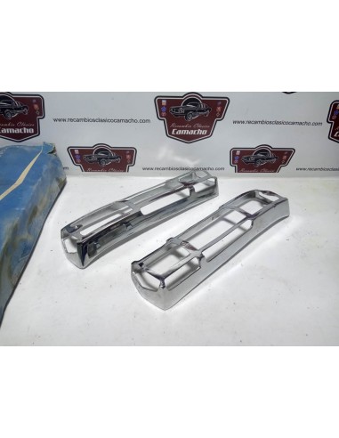 Pareja protector piloto trasero metálico Simca 1200