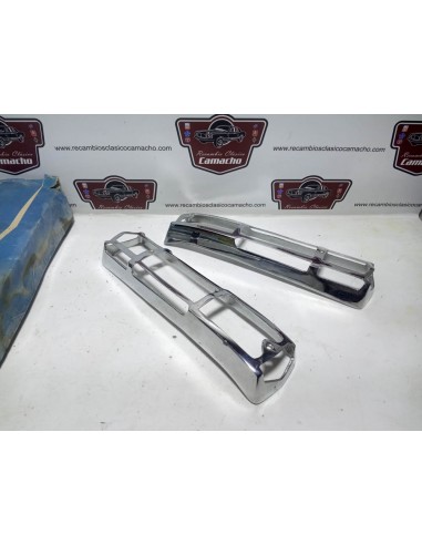 Pareja protector piloto trasero metálico Simca 1200