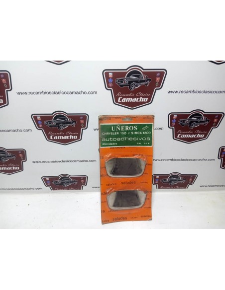 Juego 4 uñeros de puerta Simca 1200 y Talbot Chrysler 150