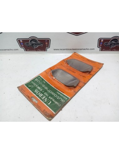 Juego 4 uñeros de puerta Simca 1200 y Talbot Chrysler 150