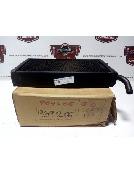 Radiador calefacción Seat 131 Supermirafiori 1430 y 1600 (cobre)