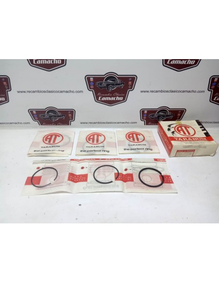 Juego segmentos Seat 600 D , E y L sobremedida 62,40 mm