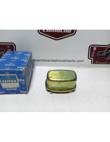 Relé limpiaparabrisas Seat 124 , 850 , 1500 ,Morris , Ebro , etc (FEMSA TL20-5)