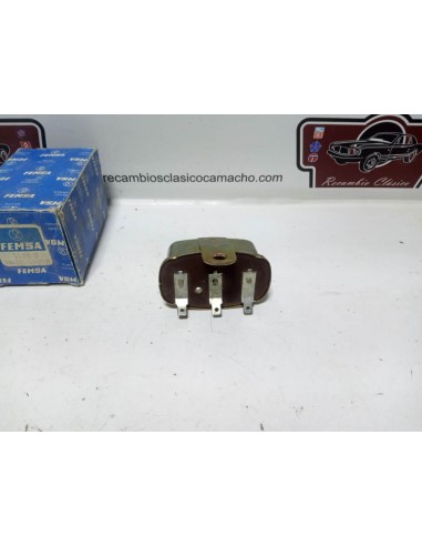 Relé limpiaparabrisas Seat 124 , 850 , 1500 ,Morris , Ebro , etc (FEMSA TL20-5)